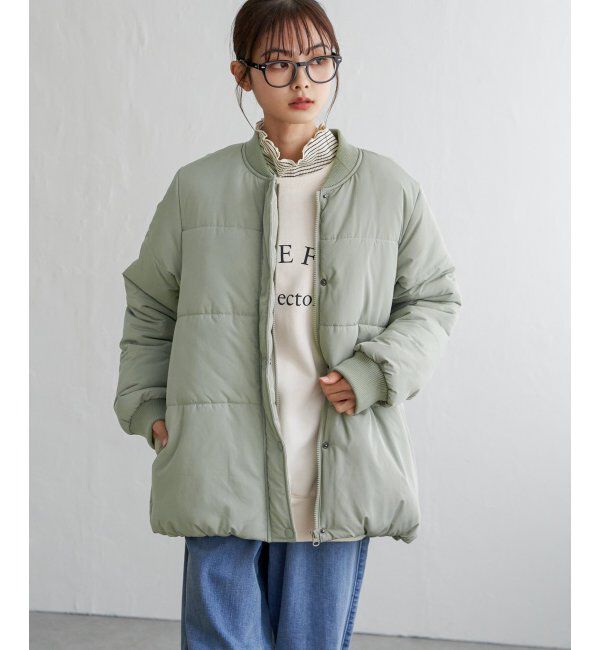 Lbc with Life「中綿リブブルゾン」|ブルゾン・スタジャン|