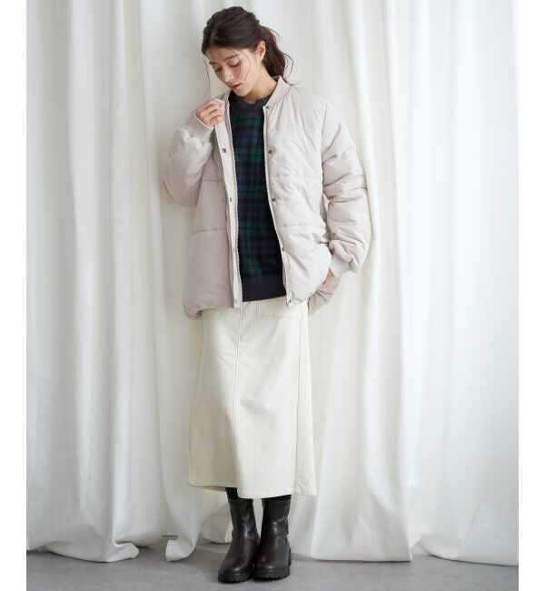 Lbc with Life「中綿リブブルゾン」|ブルゾン・スタジャン|