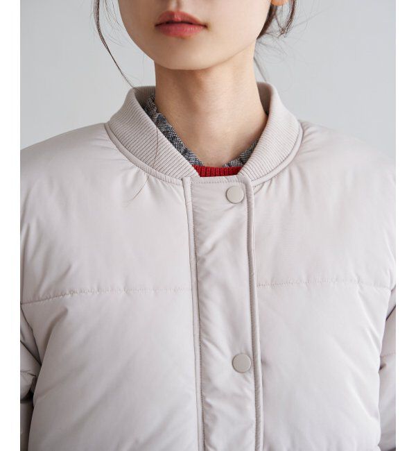 Lbc with Life「中綿リブブルゾン」|ブルゾン・スタジャン|