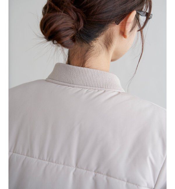 Lbc with Life「中綿リブブルゾン」|ブルゾン・スタジャン|