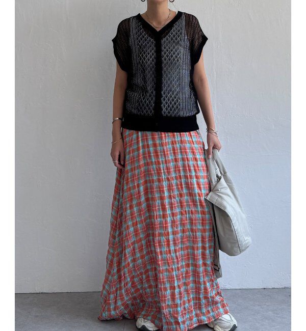 Lbc with Life「透かし編み2WAYベスト」|ニット・セーター|