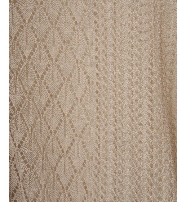 Lbc with Life「透かし編み2WAYベスト」|ニット・セーター|