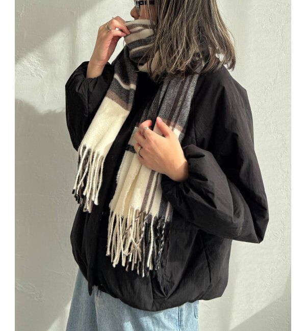 Lbc with Life「チェックカラーマフラー」|マフラー|