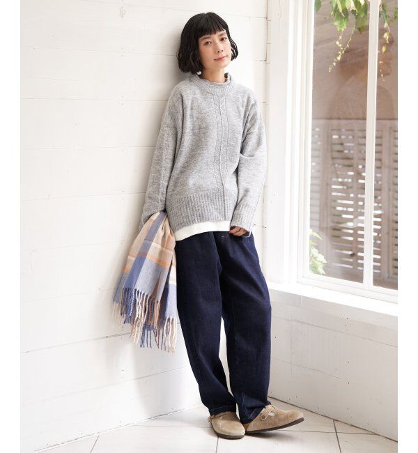 Lbc with Life「チェックカラーマフラー」|マフラー|