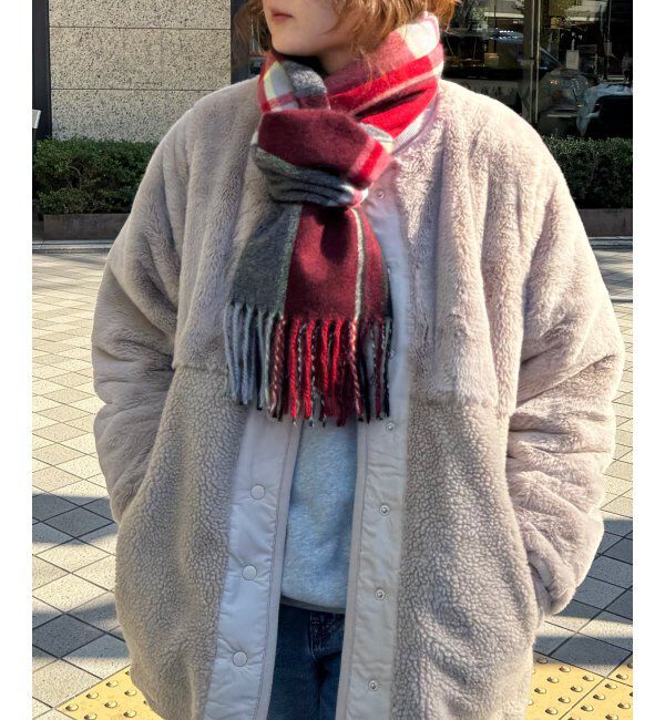 Lbc with Life「チェックカラーマフラー」|マフラー|