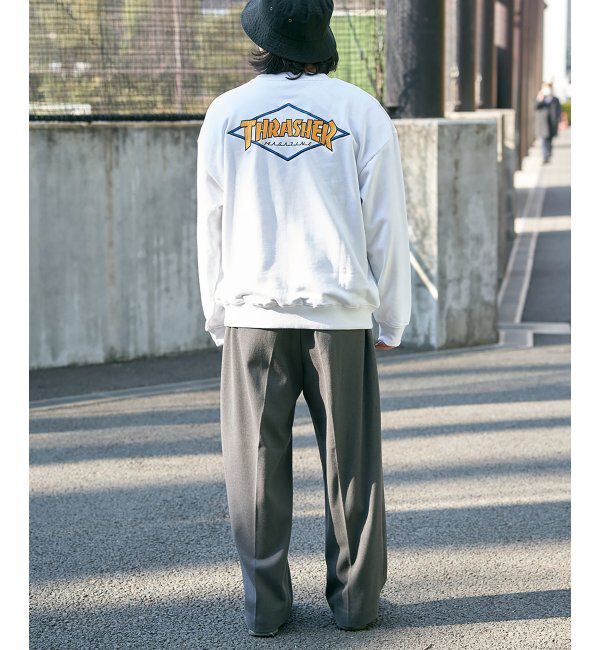 VENCE share style「THRASHER スラッシャー ダイヤロゴスウェット」|スウェット・ジャージ|
