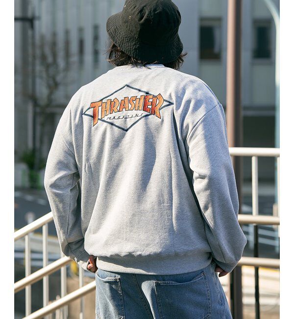 VENCE share style「THRASHER スラッシャー ダイヤロゴスウェット」|スウェット・ジャージ|