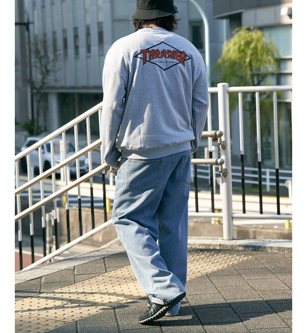 VENCE share style「THRASHER スラッシャー ダイヤロゴスウェット」|スウェット・ジャージ|