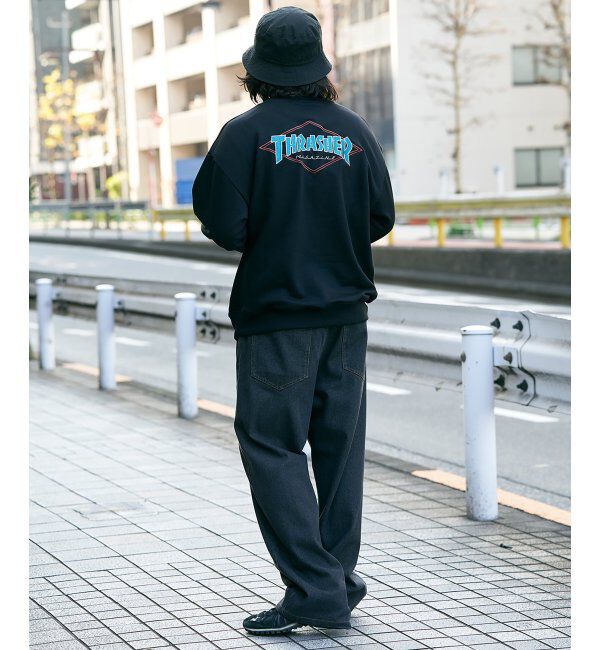 VENCE share style「THRASHER スラッシャー ダイヤロゴスウェット」|スウェット・ジャージ|