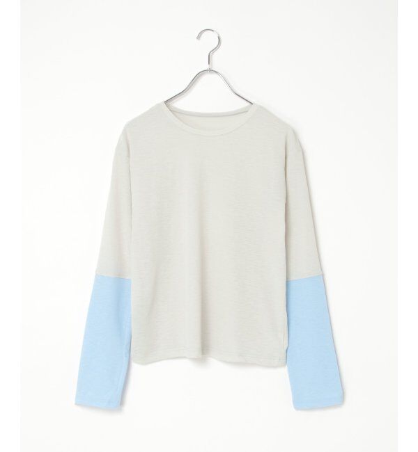VENCE share style「梨地袖配色トップス」|その他|