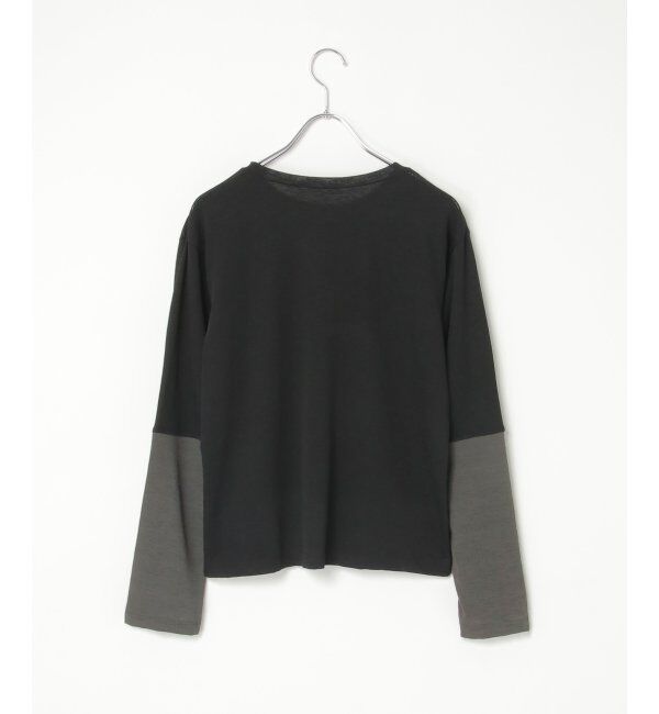 VENCE share style「梨地袖配色トップス」|その他|