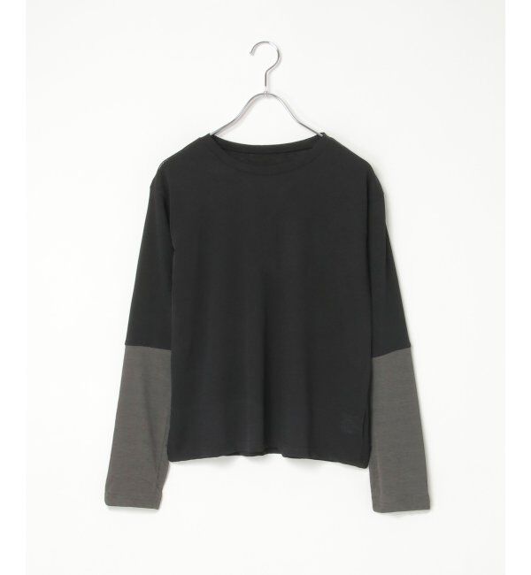 VENCE share style「梨地袖配色トップス」|その他|