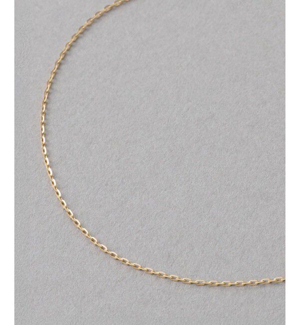 ete「[レイヤード] K18YG ミラーカットチェーン ブレスレット」|ブレスレット・バングル|