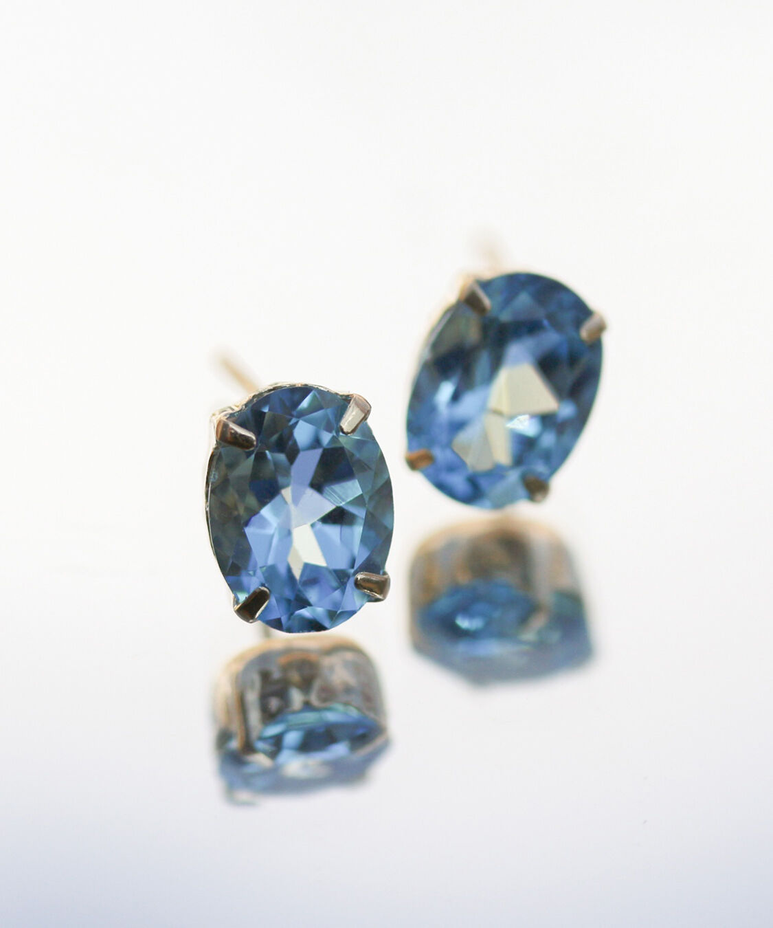  「ブルートパーズ ピアス | K10YG」|ピアス|