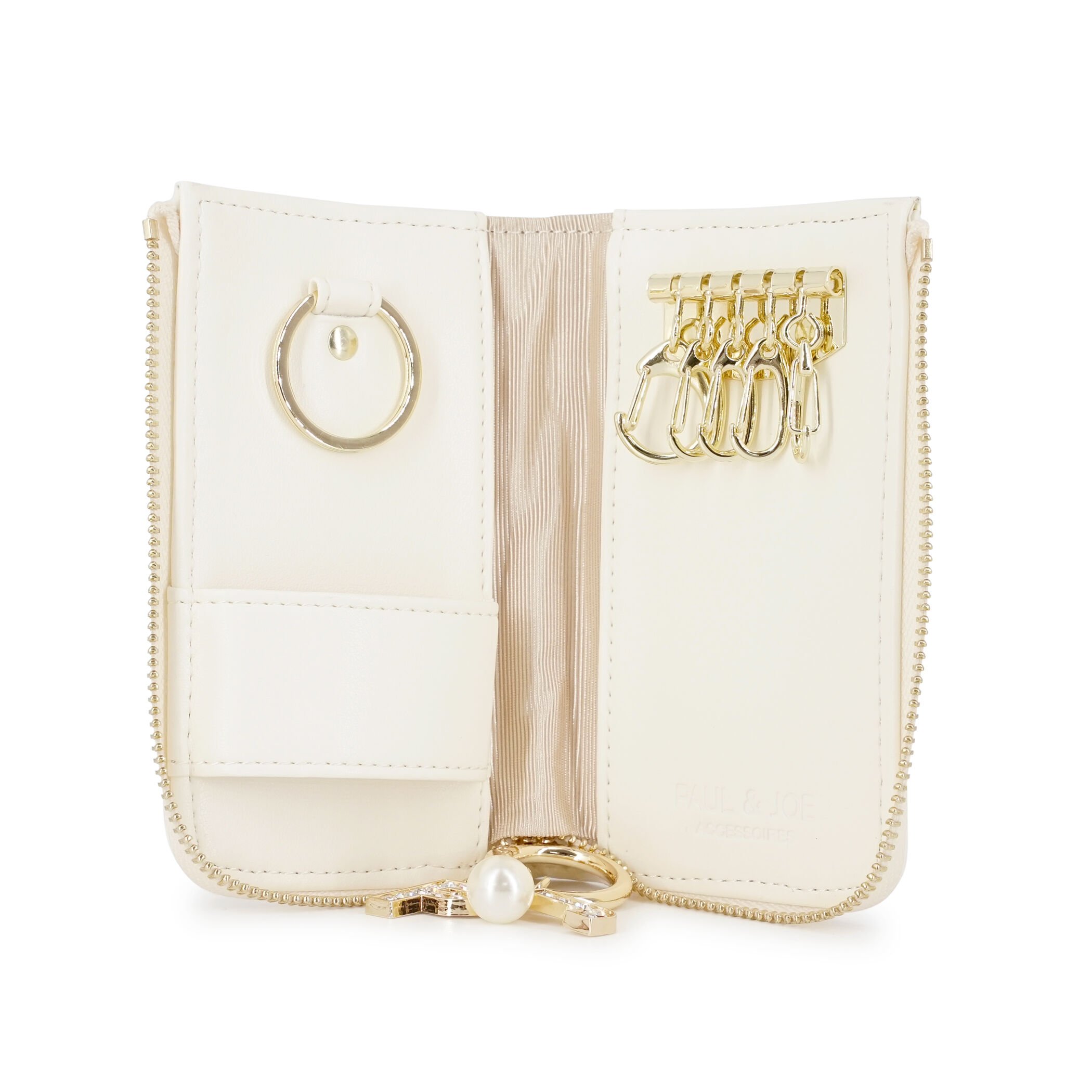 PAUL&JOE「ＰＪ　／　キルティング　／　キーケース」|定期入れ|