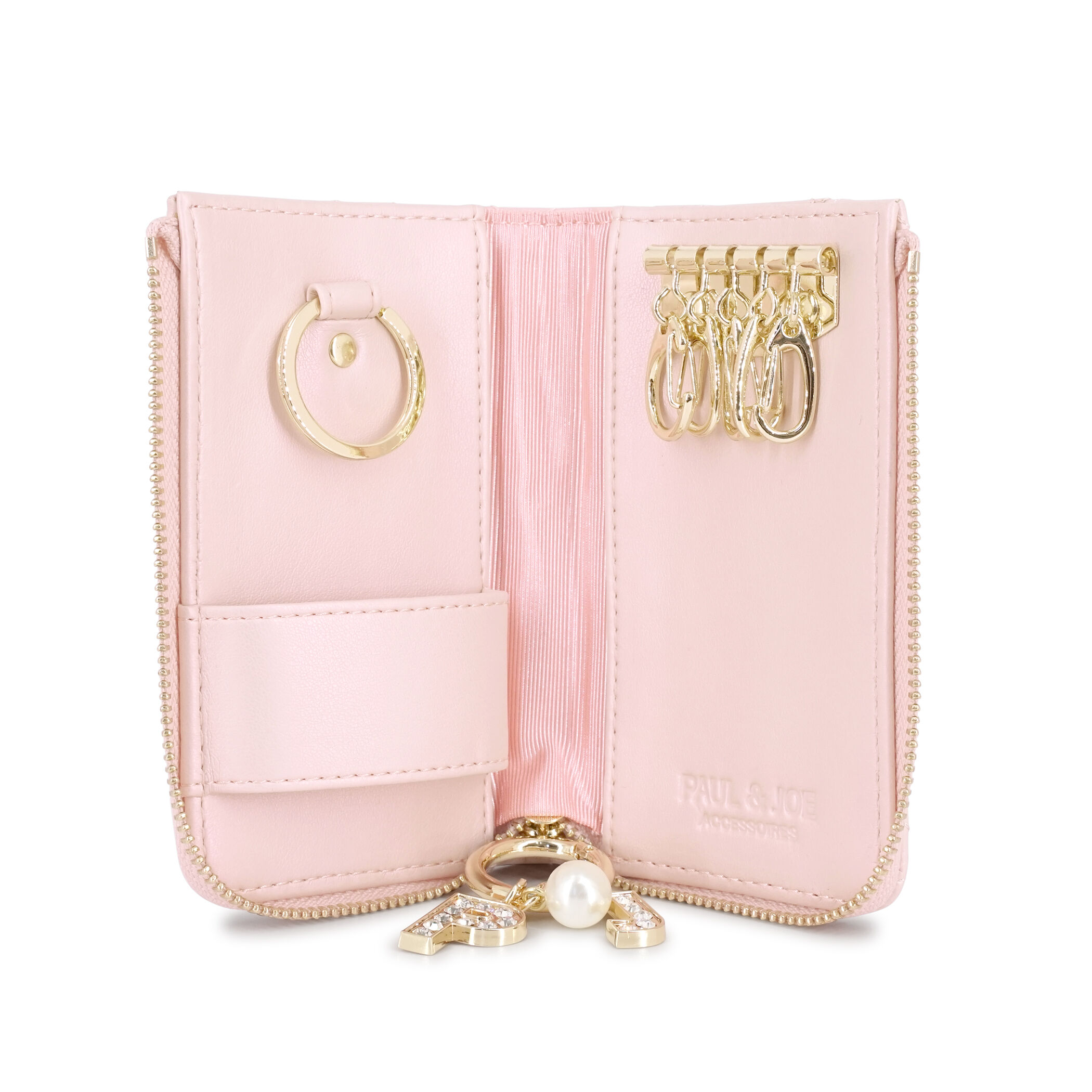 PAUL&JOE「ＰＪ　／　キルティング　／　キーケース」|定期入れ|