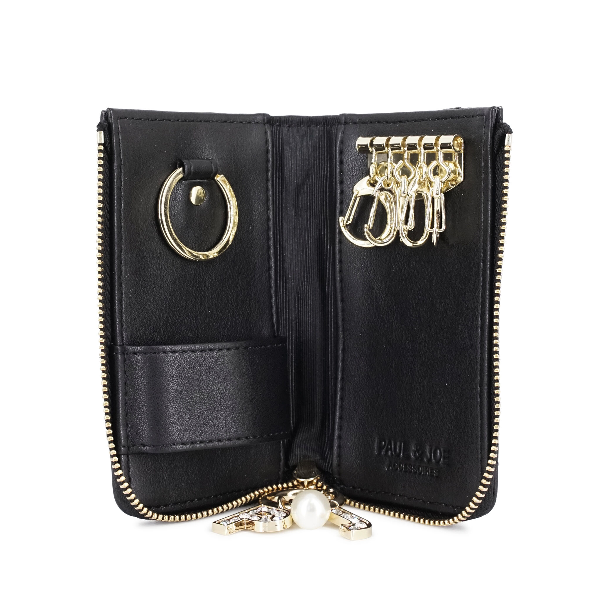 PAUL&JOE「ＰＪ　／　キルティング　／　キーケース」|定期入れ|