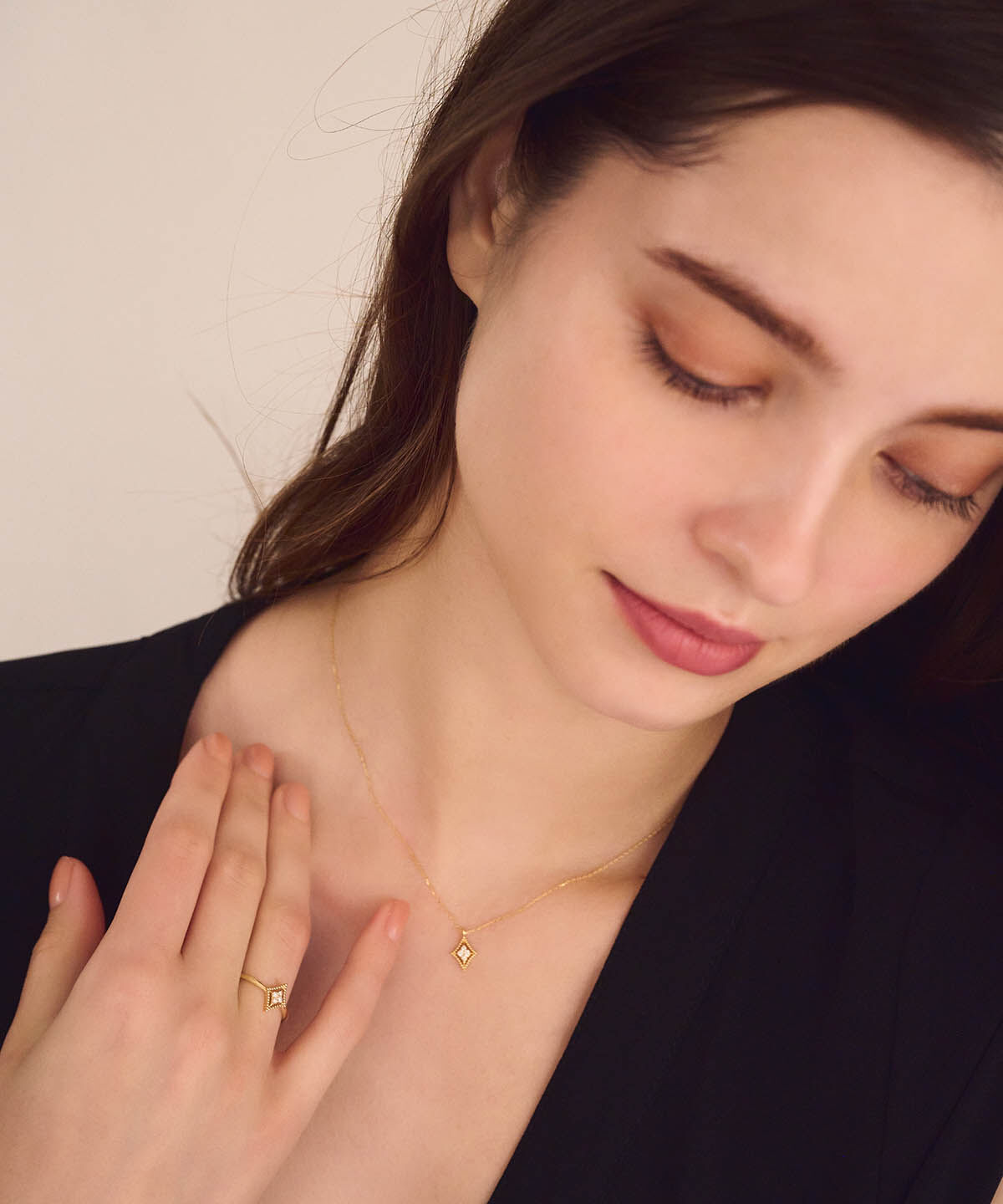 Samantha Tiara「K18 YG ダイヤモンドリング」|リング|