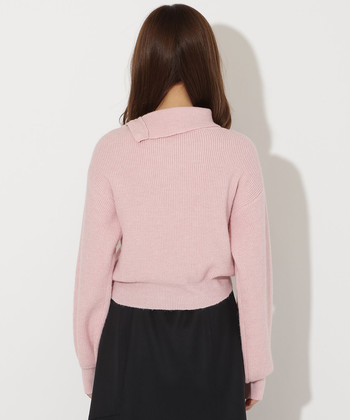 アンドクチュール「ショルダーボタンマルチウェイニットプルオーバー」|ニット・セーター|