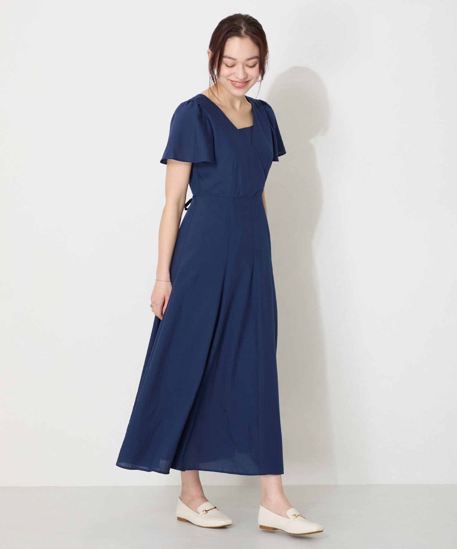 WA Oriental TRaffic「【WEB限定】ビットモチーフ バブーシュ ローファー /R-4010 通勤靴 ビットローファー フラット」|パンプス|