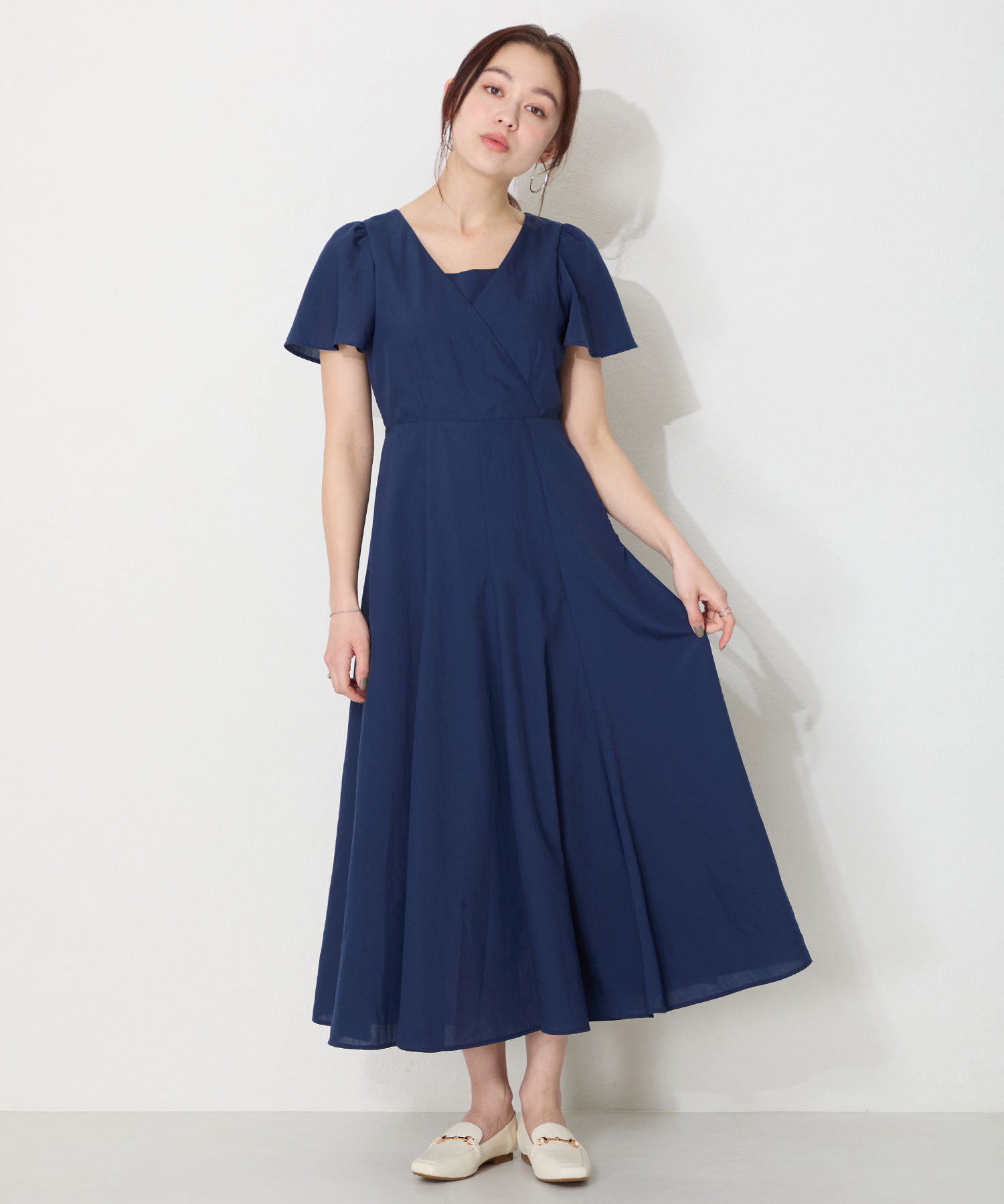 WA Oriental TRaffic「【WEB限定】ビットモチーフ バブーシュ ローファー /R-4010 通勤靴 ビットローファー フラット」|パンプス|