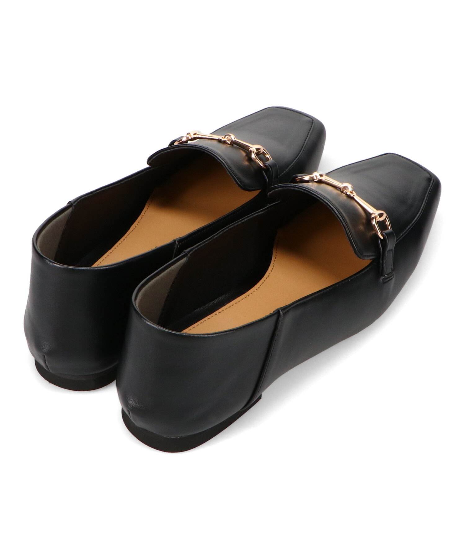 WA Oriental TRaffic「【WEB限定】ビットモチーフ バブーシュ ローファー /R-4010 通勤靴 ビットローファー フラット」|パンプス|