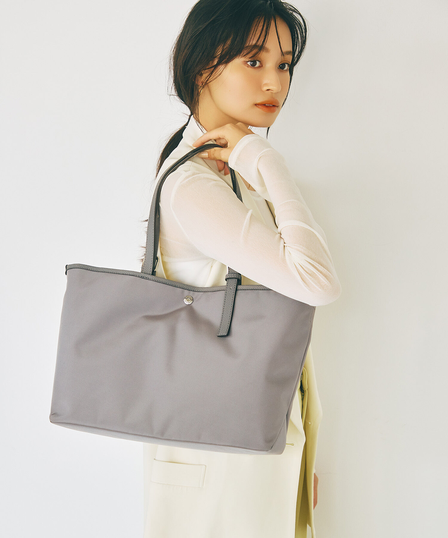 TOPKAPI BREATH「【Breath TOPKAPI】撥水 2way A4 トートバッグ / ミニポーチセット」|トートバッグ|