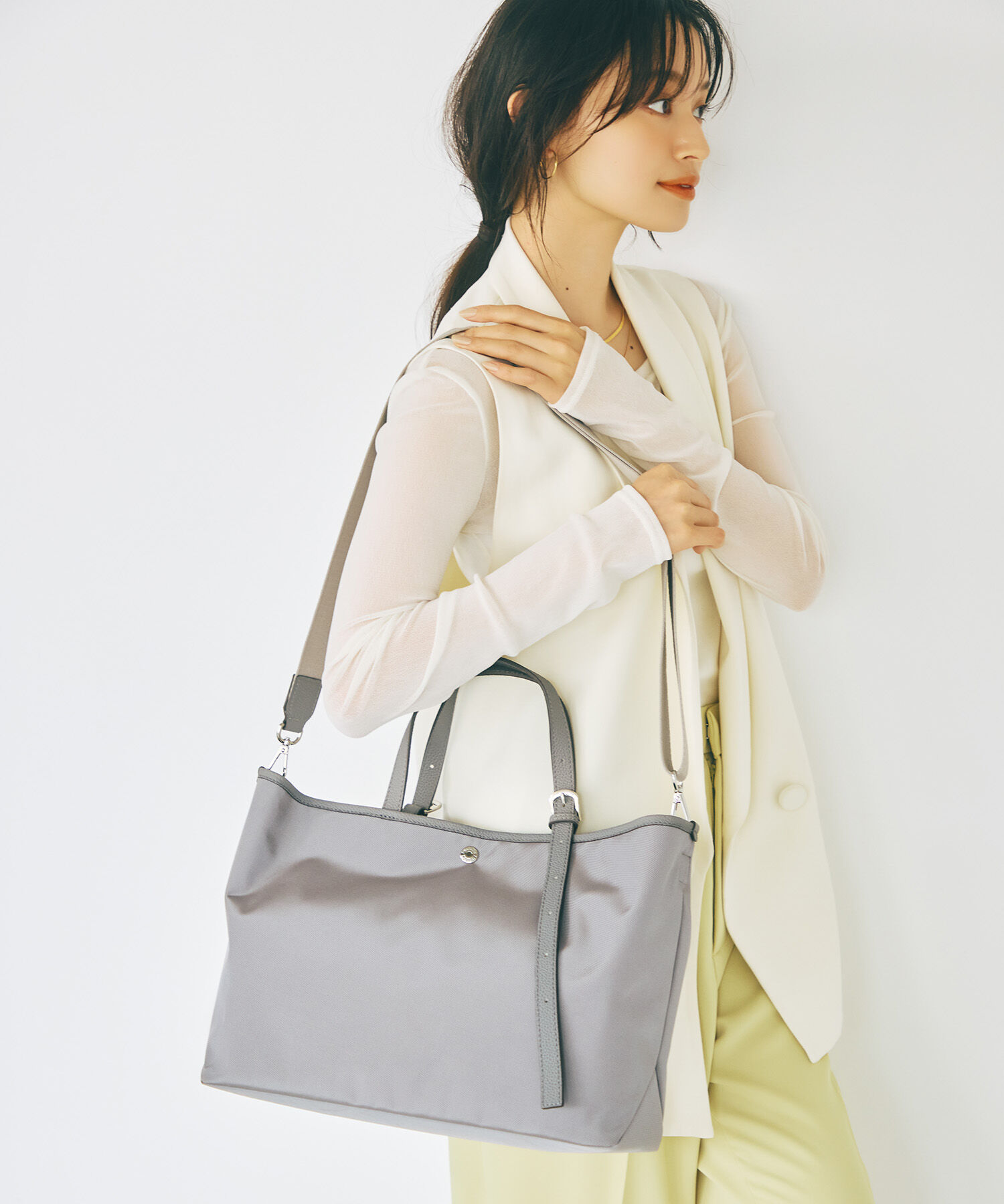 TOPKAPI BREATH「【Breath TOPKAPI】撥水 2way A4 トートバッグ / ミニポーチセット」|トートバッグ|