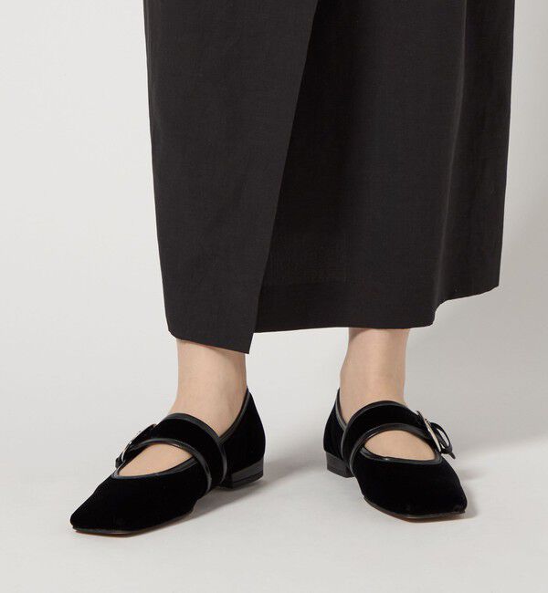 ODETTE E ODILE「ワイドベルトメリージェーンフラット20&uarr;」|パンプス|