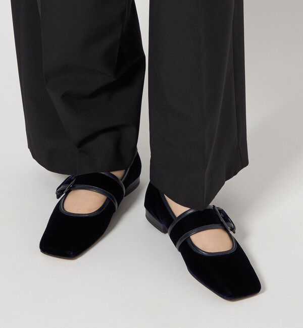 ODETTE E ODILE「ワイドベルトメリージェーンフラット20&uarr;」|パンプス|