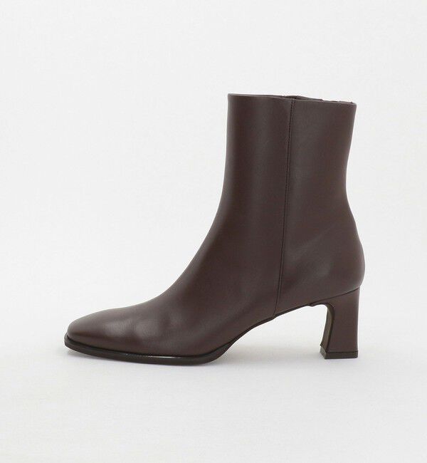 ODETTE E ODILE「スクエアプレーン ショートブーツ60&uarr;」|ショートブーツ|DK.BROWN