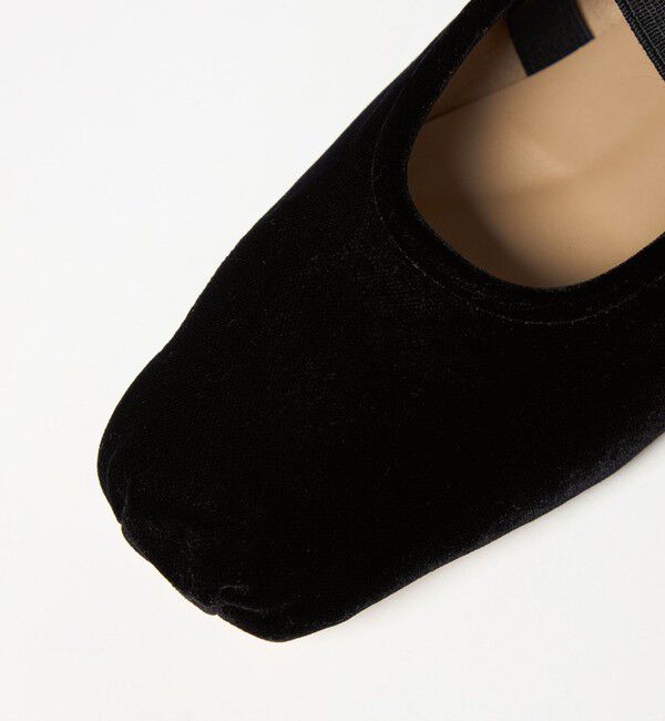 ODETTE E ODILE「【WEB限定】クロスベルトバレエ フラット10■&uarr;」|バレエシューズ|