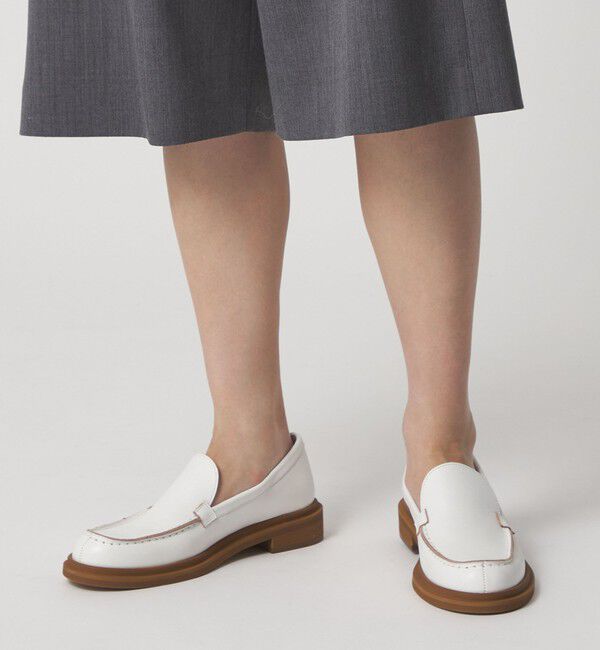 ODETTE E ODILE「プレーンモカ フラット30&uarr;」|ローファー|