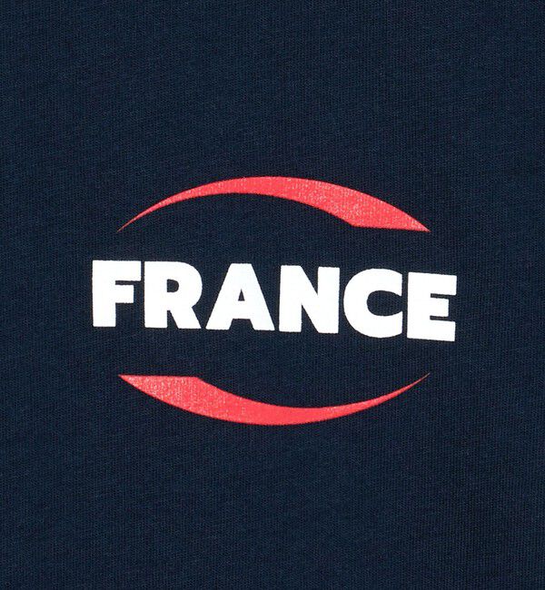 UNITED ARROWS「＜Les Petits Basics＞FRANCE プリントTシャツ」|Tシャツ・カットソー|