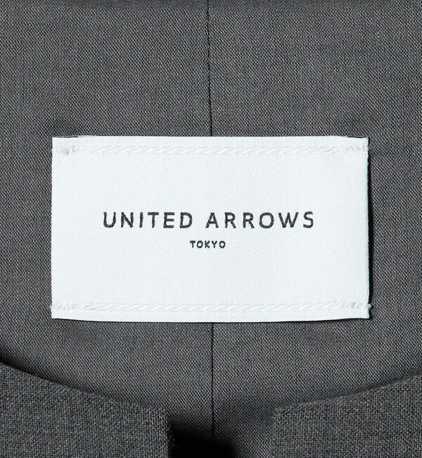 UNITED ARROWS「スリット ノーカラー ベスト ‐ウォッシャブル‐」|ベスト・ジレ|