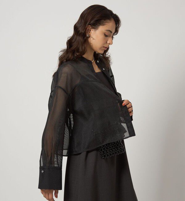 UNITED ARROWS green label relaxing「シアー コードレーン シャツ」|シャツ・ブラウス|