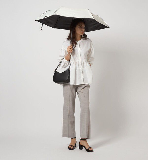 UNITED ARROWS green label relaxing「【別注】＜because＞パイピング 折りたたみ傘 / 晴雨兼用 / レイン 」|傘|