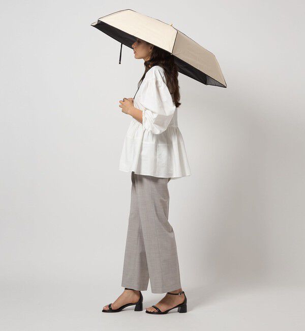 UNITED ARROWS green label relaxing「【別注】＜because＞パイピング 折りたたみ傘 / 晴雨兼用 / レイン 」|傘|