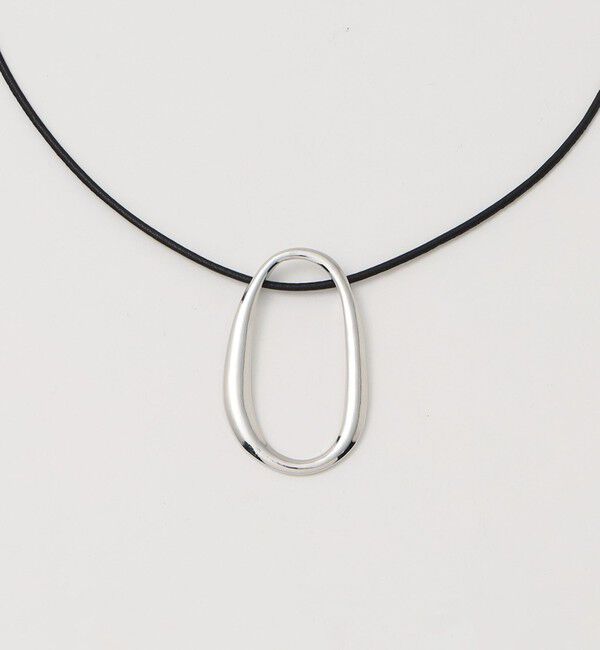 UNITED ARROWS green label relaxing「オーバルリング コード ネックレス」|ネックレス|
