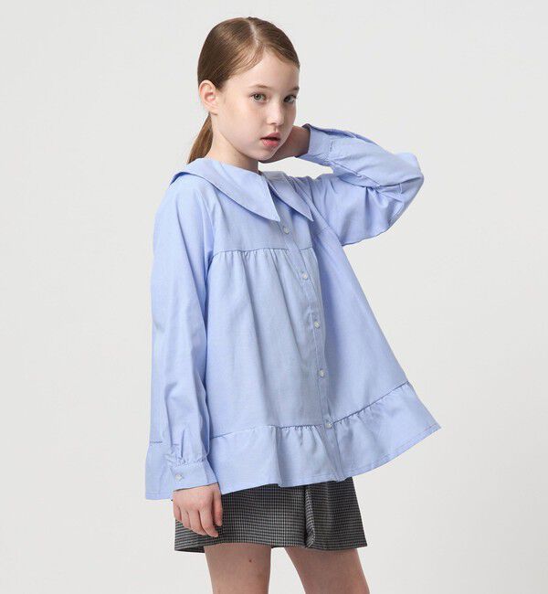 UNITED ARROWS green label relaxing「チュニック ブラウス / キッズ  120cm-160cm」|シャツ・ブラウス|