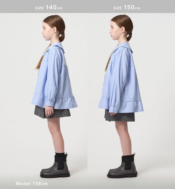 UNITED ARROWS green label relaxing「チュニック ブラウス / キッズ  120cm-160cm」|シャツ・ブラウス|