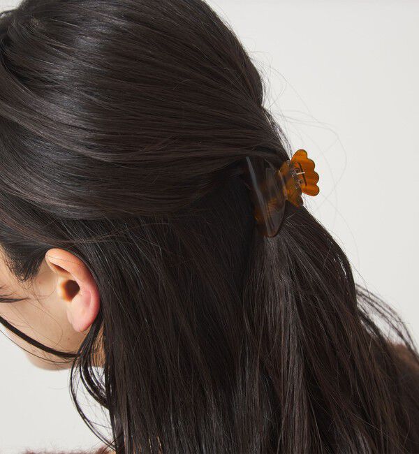 UNITED ARROWS green label relaxing「＜SUI AVA＞ヘアクリップ S」|ヘアバンド|MD.BROWN