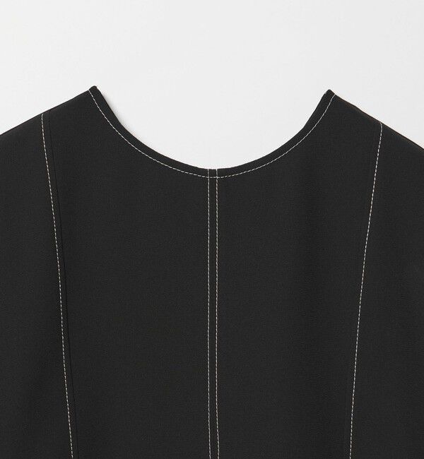 EMMEL REFINES「＜EMMEL REFINES＞EM ステッチ2WAY ジップ ブラウス」|シャツ・ブラウス|