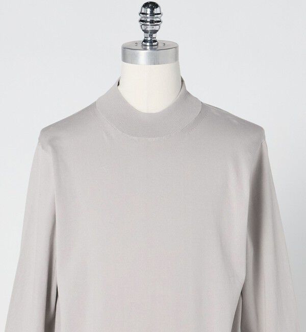 UNITED ARROWS green label relaxing「MTB コットン ハイゲージ モックネック ニット」|ニット・セーター|