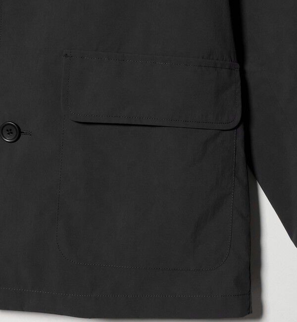 UNITED ARROWS green label relaxing「DICROS ミドル フード ステンカラー コート -撥水-」|ステンカラーコート|