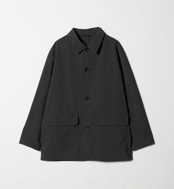 UNITED ARROWS green label relaxing「DICROS ミドル フード ステンカラー コート -撥水-」|ステンカラーコート|