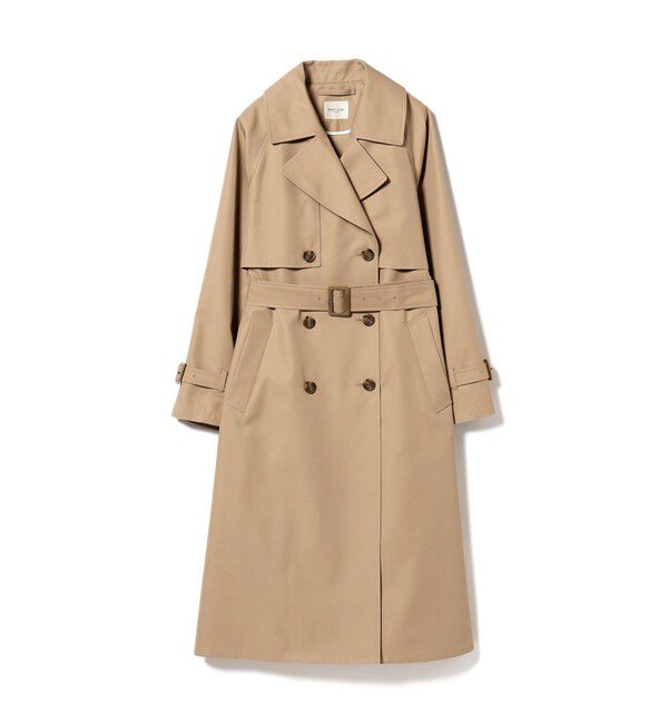 Demi-Luxe BEAMS 「ライト ツイル トレンチコート」|ダッフルコート|