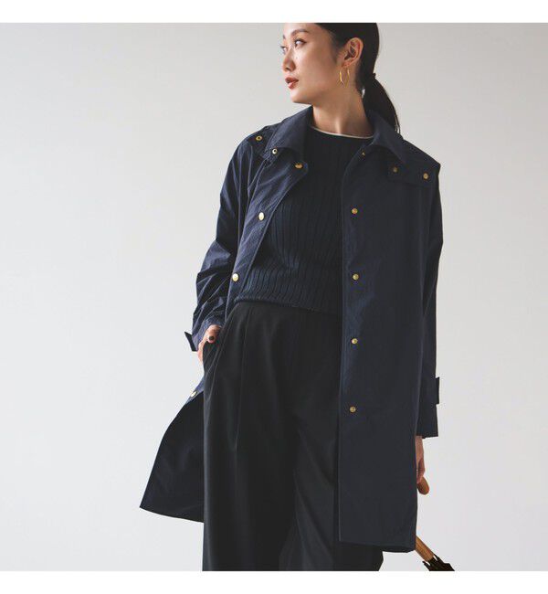 Demi-Luxe BEAMS 「Traditional Weatherwear / パッカブル MALTON フードコート」|ダッフルコート|