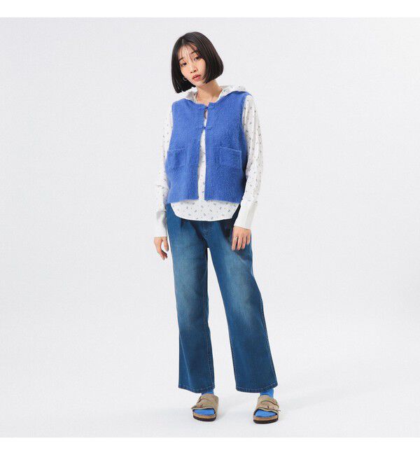 BEAMSBOY「チャイナ ボタン ベスト」|ベスト・ジレ|