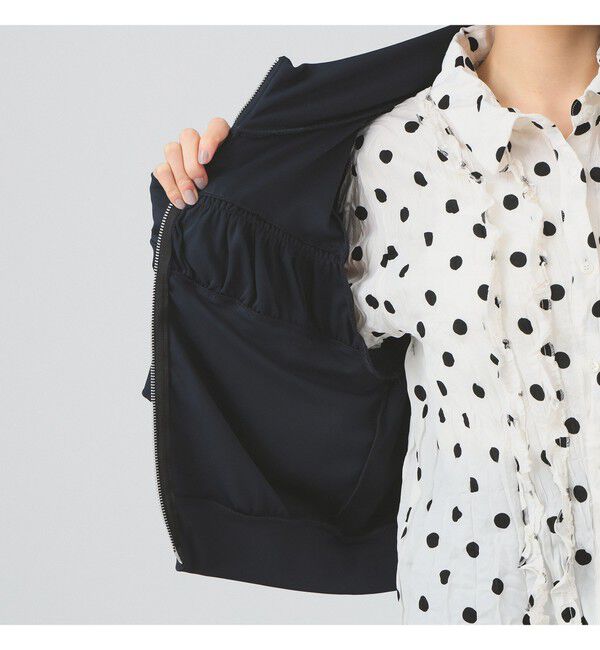 Ray BEAMS 「フリル ジャージ ブルゾン」|スウェット・ジャージ|